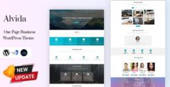 Alvida - One Page Business WordPress Theme 1.3