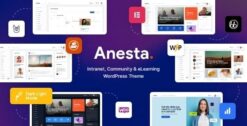 Anesta - Intranet, Extranet, Community and BuddyPress WordPress Theme 1.2.1