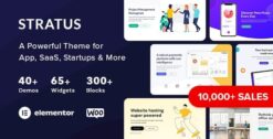 App, SaaS & Software Startup Tech Theme - Stratus 4.2.5