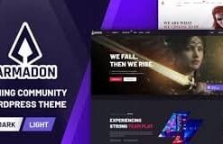 Armadon - Gaming Community WordPress Theme 1.2.0