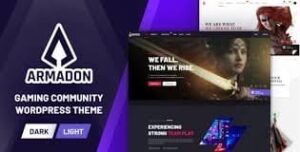 Armadon - Gaming Community WordPress Theme 1.2.0