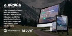 Arnica - Creative Coming Soon WordPress Plugin 1.9