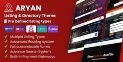 Aryan - Listing & Directory WordPress Theme 1.4