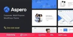 Aspero – Business WordPress Theme 1.1.4