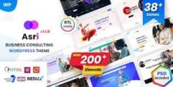 Asri - Multi-Purpose Elementor WordPress Theme 1.1.4