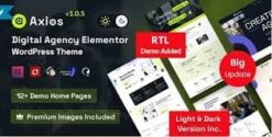 Axios - Digital Agency WordPress Theme 1.0.5