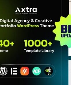 Axtra | Digital Agency Creative Portfolio Theme 2.6