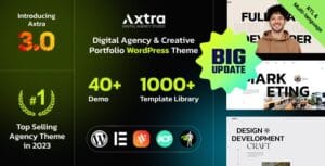 Axtra | Digital Agency Creative Portfolio Theme 2.6