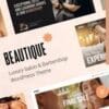 Beautique — Luxury Salon Barbershop WordPress Theme