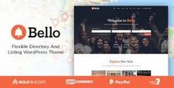 Bello - Directory & Listing WordPress Theme 1.8.1