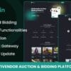 Bid Pin Multivendor Auction Bidding Platform