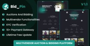 Bid_Pin - Multivendor Auction & Bidding Platform 1.1