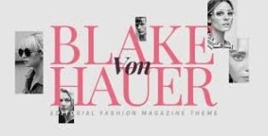 Blake von Hauer - Editorial Fashion Magazine WordPress Theme 6.0.7