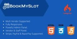 BookMySlot - Multi Vendor Service Appointment & Event Booking PHP Software 1.2