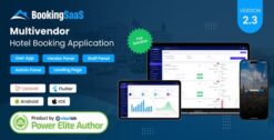 BookingSaaS - Complete MultiVendor Hotel Booking Application SAAS 2.2