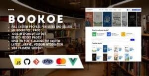 Bookoe - BookStore Script System with website 3.0