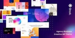 Brook - Agency Business Creative WordPress Theme 2.8.9