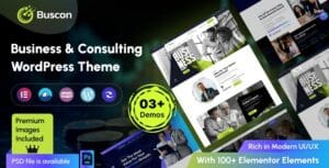 Buscon - Business Consulting WordPress Theme 1.0.1
