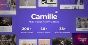 Camille - Multi-Concept WordPress Theme 1.5.1