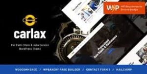 Carlax | Car Parts Store & Auto Service WordPress Theme 1.0.9