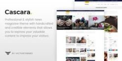Cascara - Blog, News & Magazine WordPress Theme 1.8