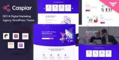 Caspiar | Digital Marketing & Agency WordPress Theme 1.4