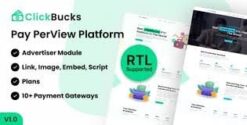 ClickBucks - Pay Per View Platform