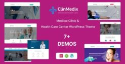 Clinmedix - Health And Medical WordPress Theme 2.7