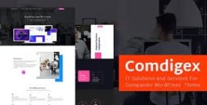 Comdigex - IT Solutions and Services Company WP Theme 2.5