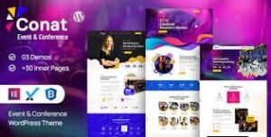 Conat | Event & Conference WordPress Theme + RTL Ready 1.2.3