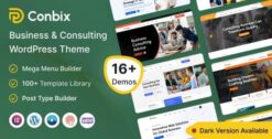 Conbix - Business Consulting WordPress Theme 2.2.8