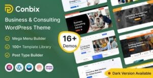 Conbix - Business Consulting WordPress Theme 2.2.8