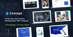 Concept Seven | Responsive Multipurpose WordPress Theme 1.29