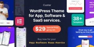 Custar - Software & App WordPress Theme 1.2.7