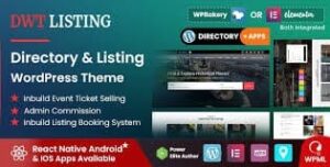 DWT - Directory & Listing WordPress Theme 3.3.4