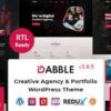 Dabble Creative Agency Portfolio WordPress Theme