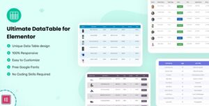Datalentor - Advanced DataTable for Elementor 1.0.3