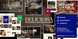 Deliciosa - Restaurant & Cafe WordPress Theme 1.5