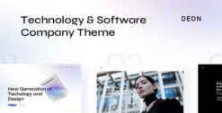 Deon - Technology and Software Company WordPress Theme 1.3