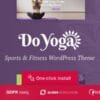 Do Yoga Fitness Studio Pilates Club WordPress Theme