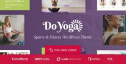 Do Yoga - Fitness Studio & Pilates Club WordPress Theme 1.2.7