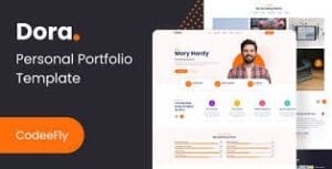Dora – Personal Portfolio WordPress Theme