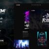 Dugem Dance Night Club WordPress Theme