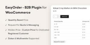 EasyOrder - B2B Plugin for WooCommerce 1.0.2