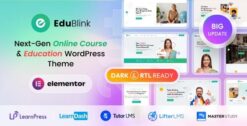 EduBlink - Education & Online Course WordPress Theme 1.0.20