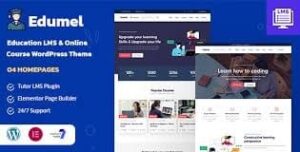 Edumel- Education LMS WordPress Theme