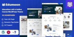 Edumoon - Education & Online Course LMS WordPress Theme 1.3