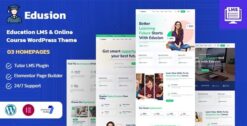 Edusion - Education LMS WordPress Theme 1.4