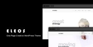 Eleos - One-Page Creative WordPress Theme 1.3.6
