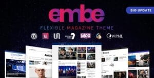 EmBe – Flexible Magazine WordPress Theme 2.2.0